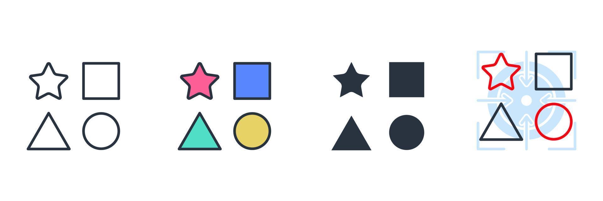 variety icon logo vector illustration. variation symbol template for graphic and web design collection