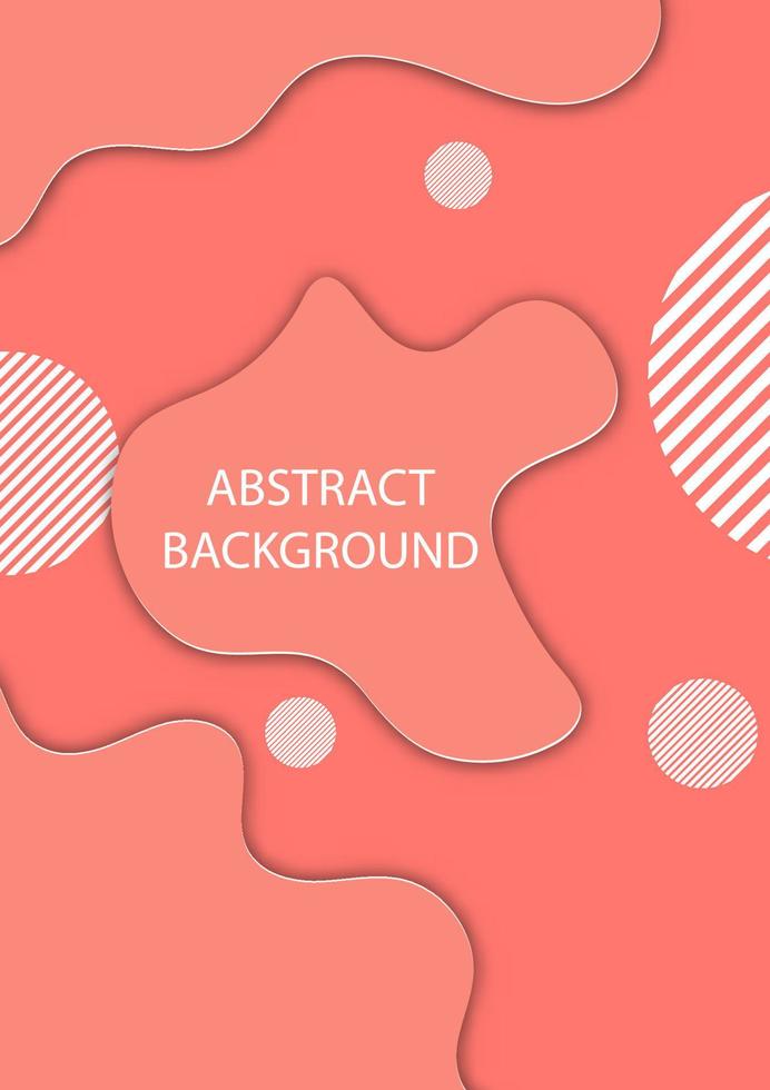 abstract background pattern white and orange tone vector illustration
