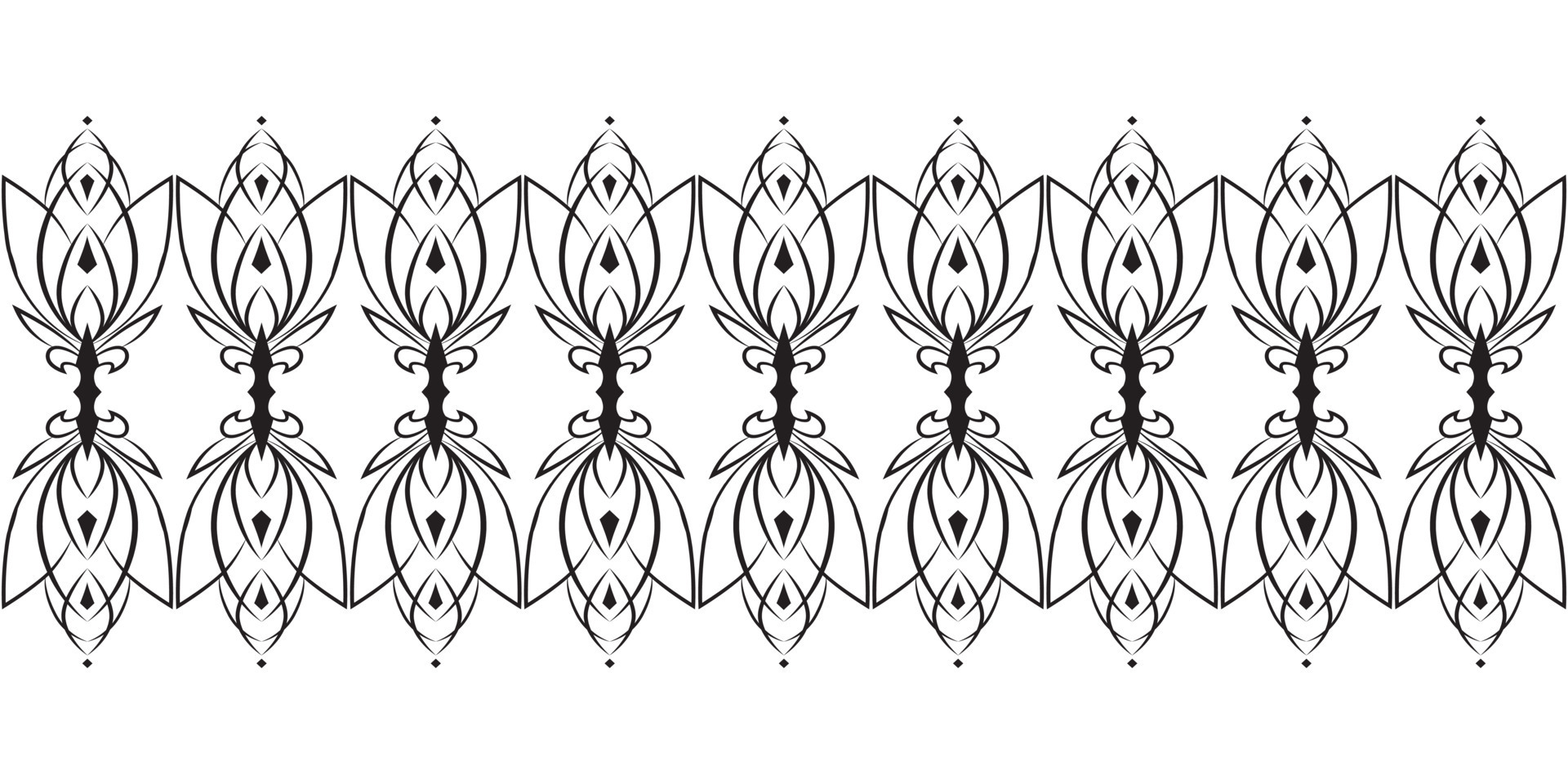 Coloring mandala border isolated on a white background, oriental ethnic  boho element, vintage arabic floral design, decorative indian doodle vector  illustration. 11383626 Vector Art at Vecteezy