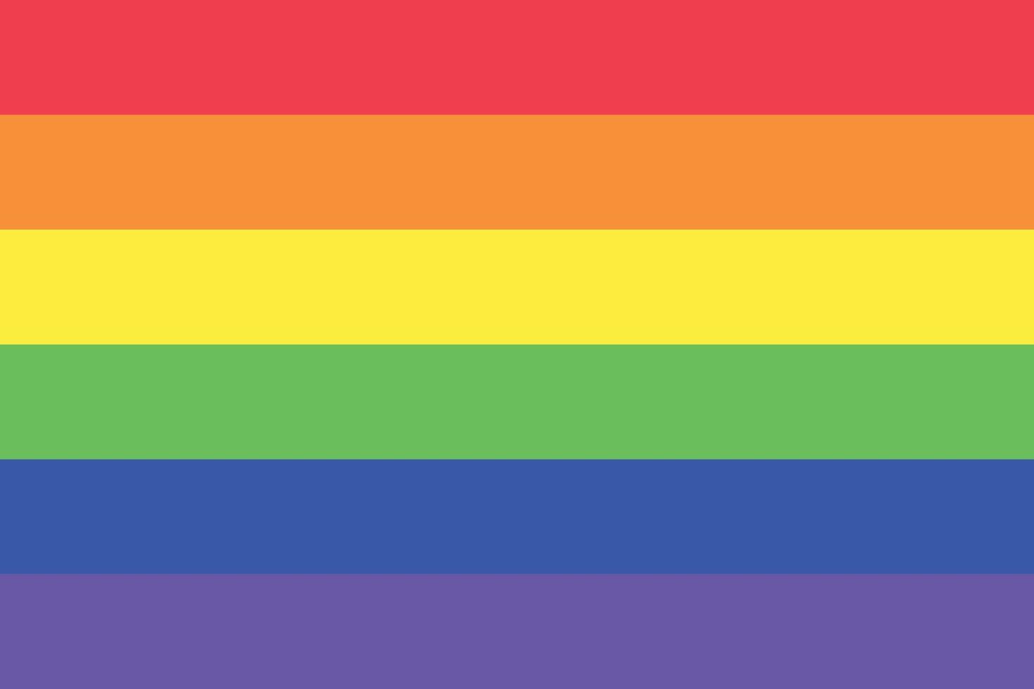 bandera del orgullo lgbt vector