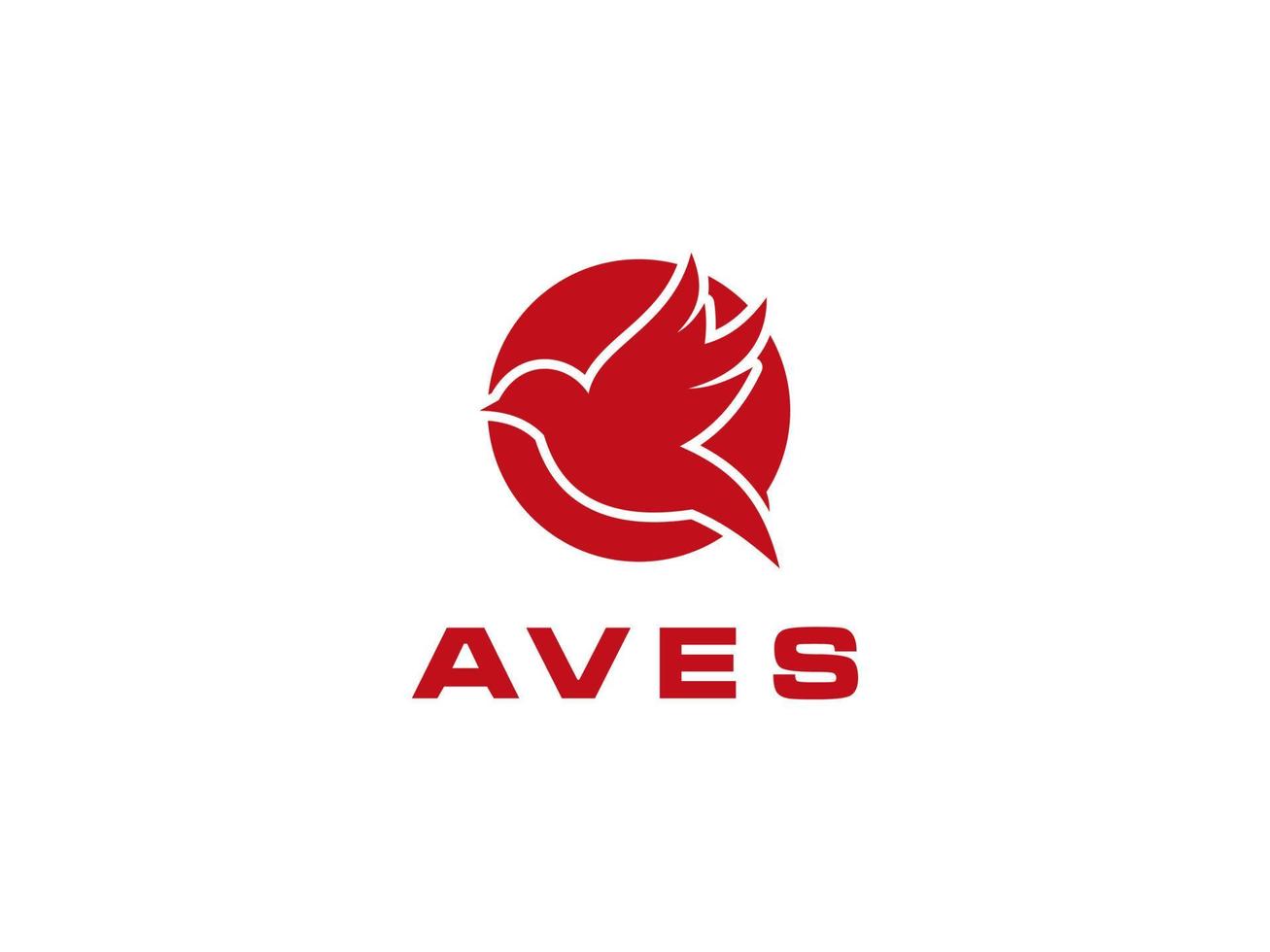 diseño de logotipo de aves voladoras para exteriores, prendas de vestir, aviones. utilizable para logotipos comerciales y de marca. elemento de plantilla de diseño de logotipo de vector plano.