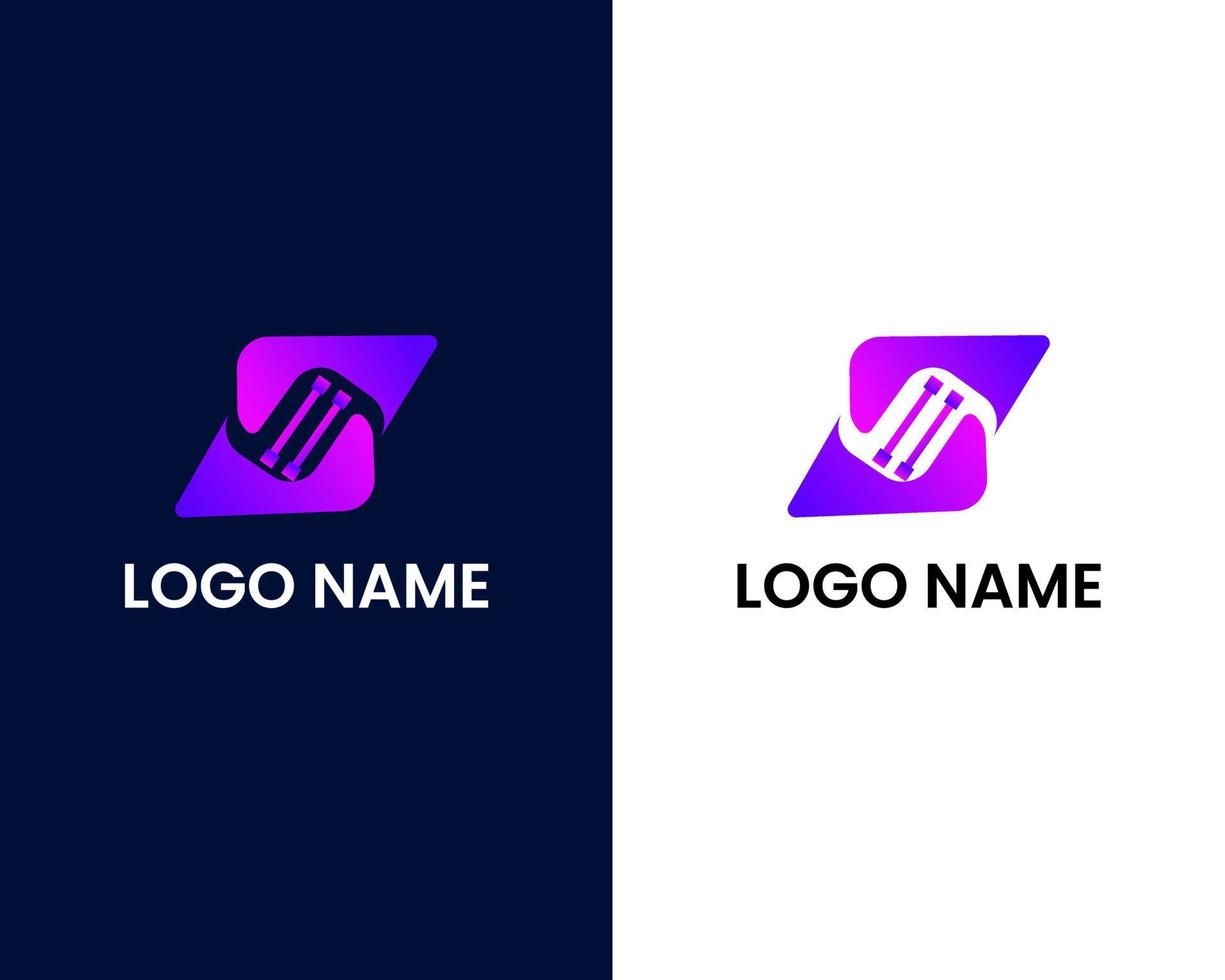 letter z with tech modern logo design template vector