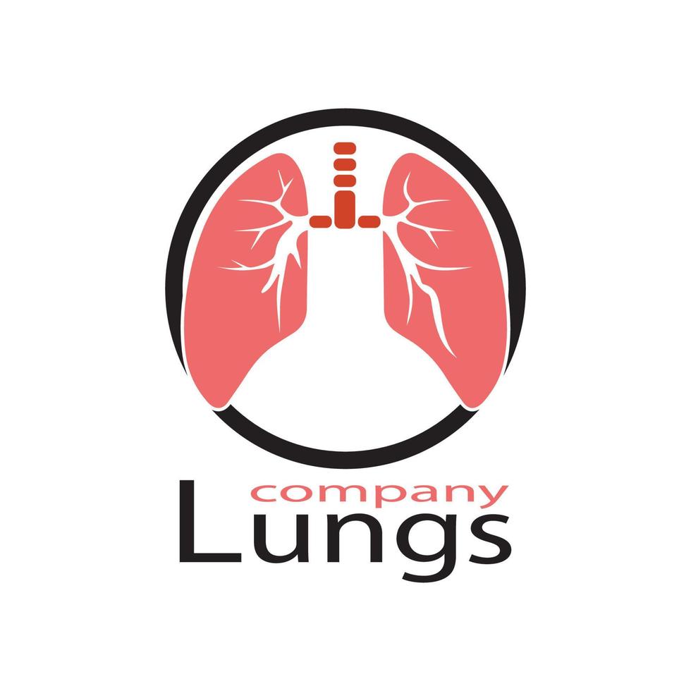 human lungs icon vector illustration design