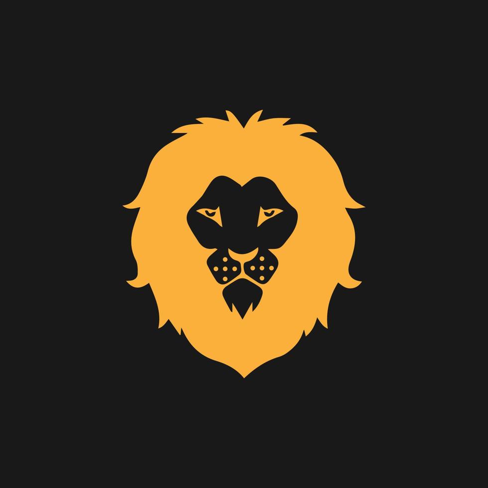 Lion Logo Template vector icon illustration design