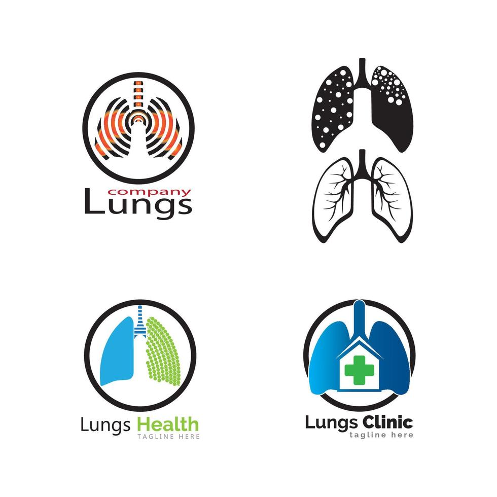 human lungs icon vector illustration design