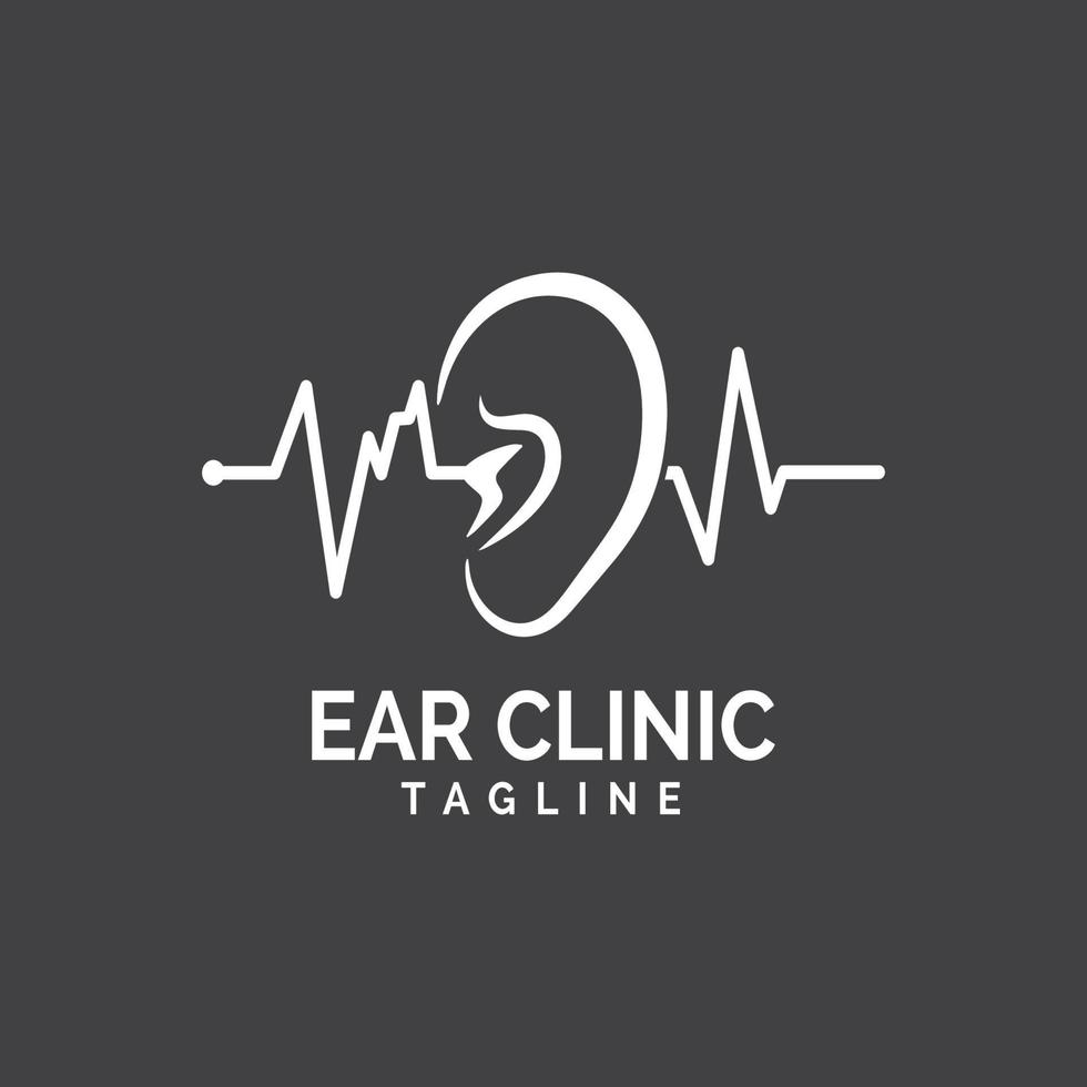 Hearing Logo Template vector icon design