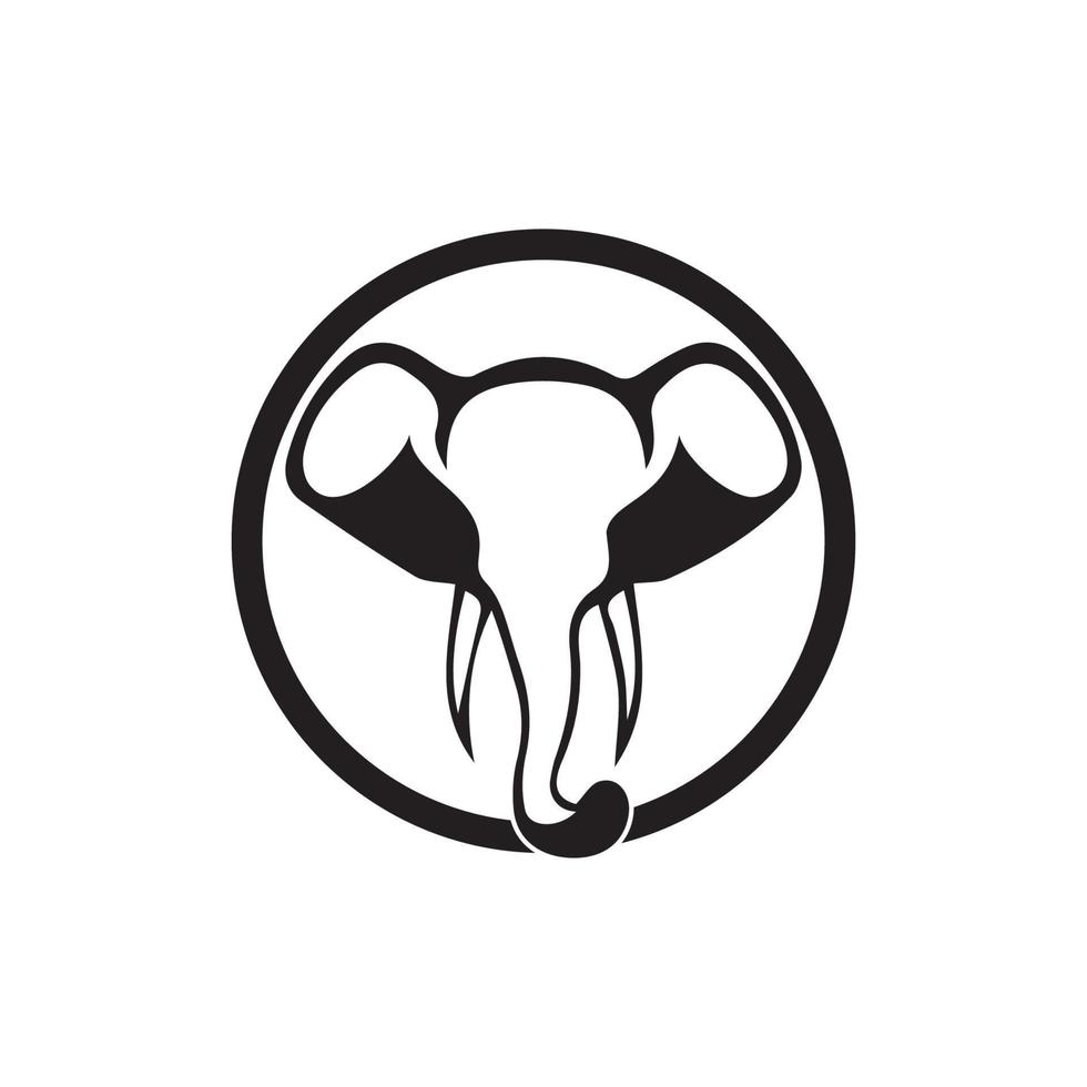 Elephant Logo Template Vector Illustration design