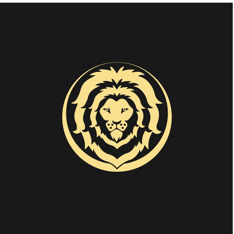 Lion Logo Template vector icon illustration design