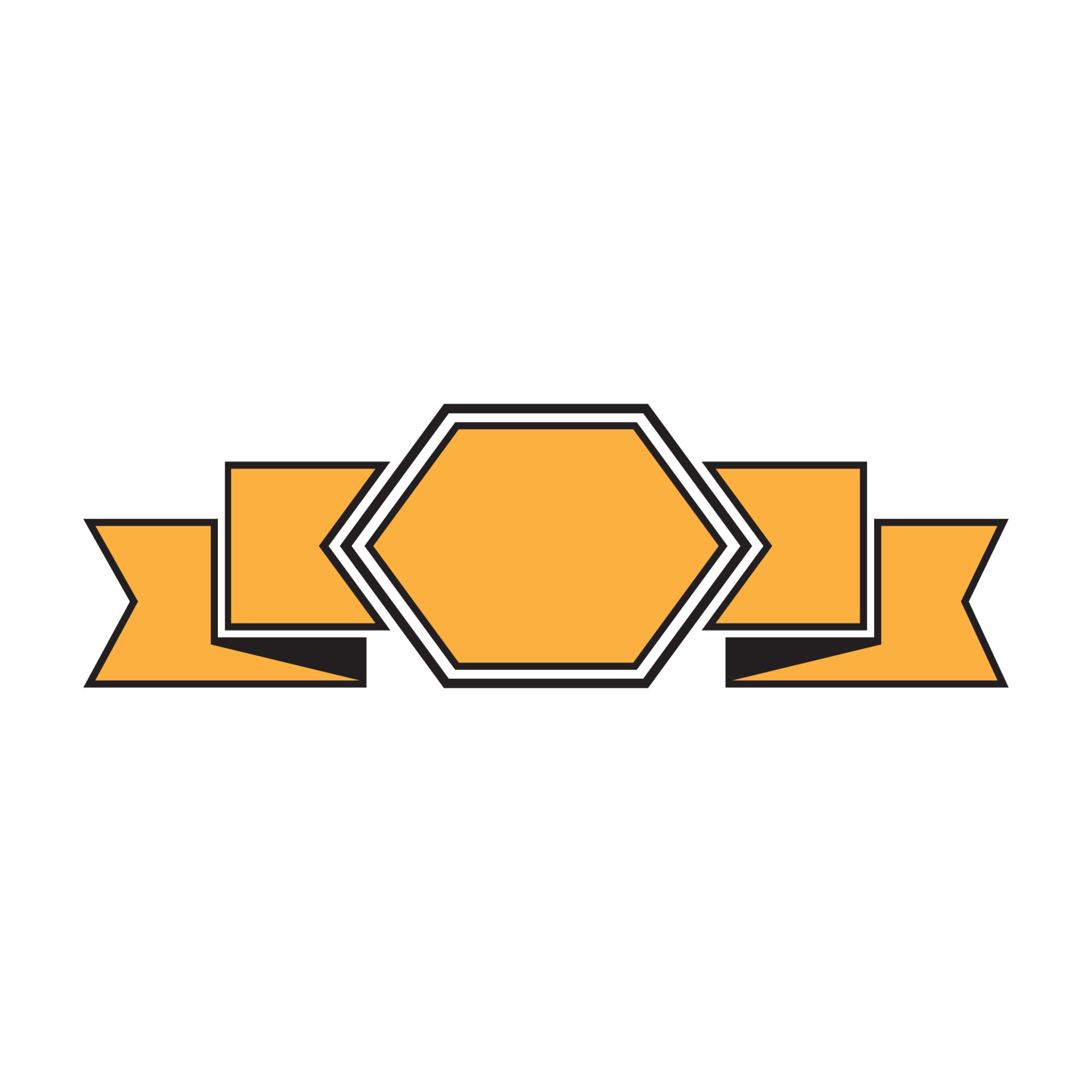 Ribbon logo template vector icon design 9319859 Vector Art at Vecteezy
