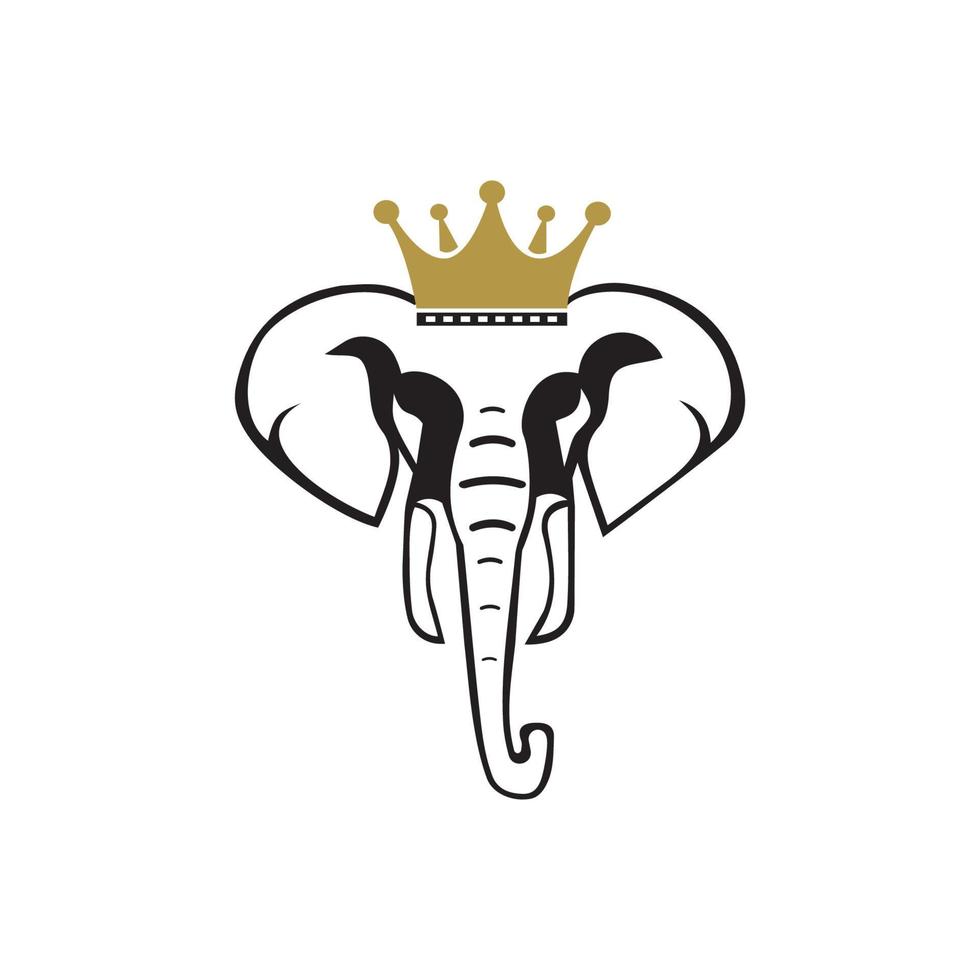 Elephant Logo Template Vector Illustration design