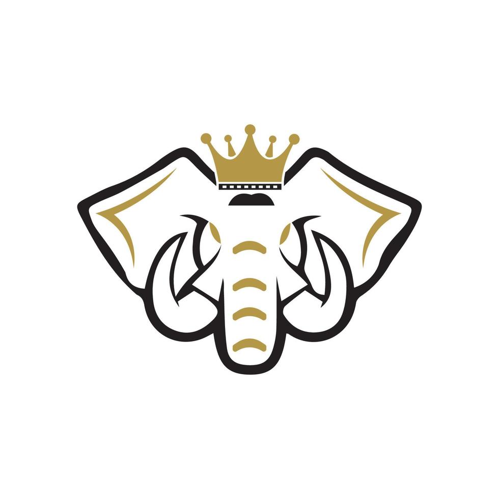 Elephant Logo Template Vector Illustration design