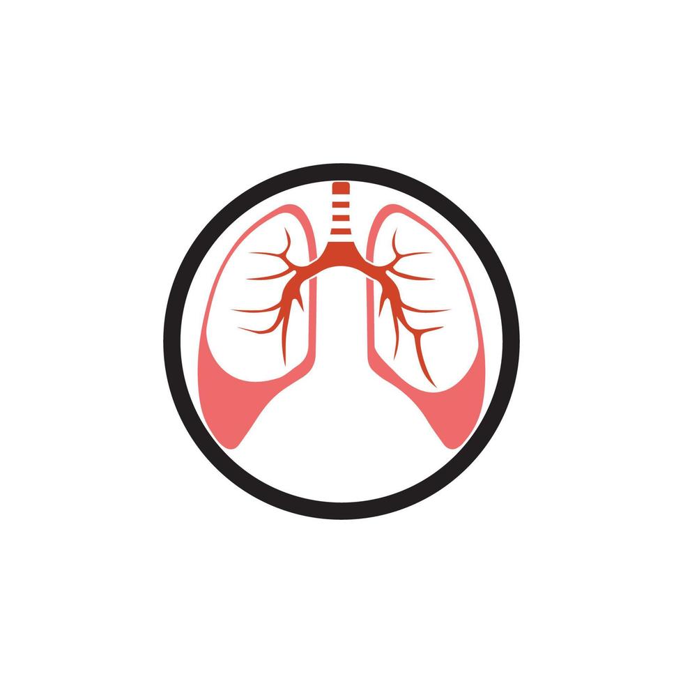 human lungs icon vector illustration design