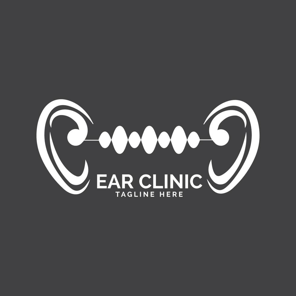Hearing Logo Template vector icon design