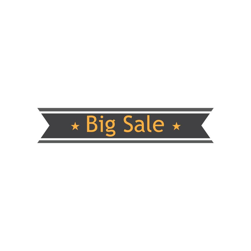 Ribbon logo template vector icon design
