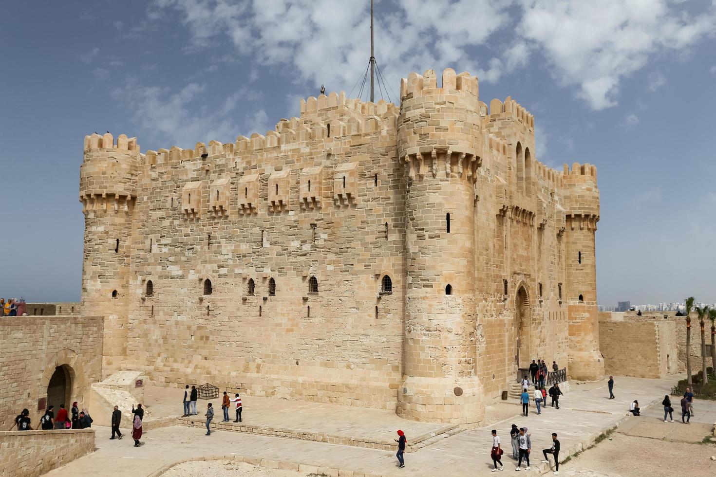 Citadel of Qaitbay in Alexandria, Egypt photo
