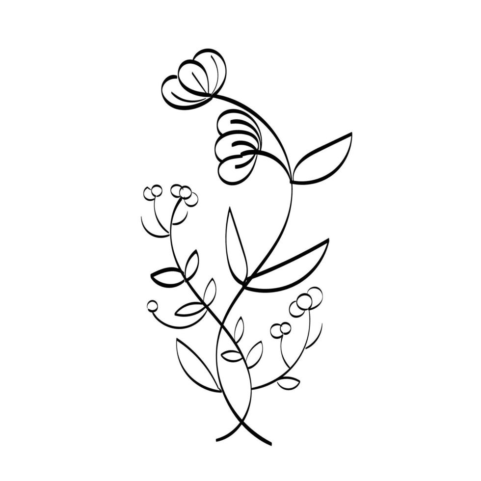 Printable flower Embroidery pattern design vector