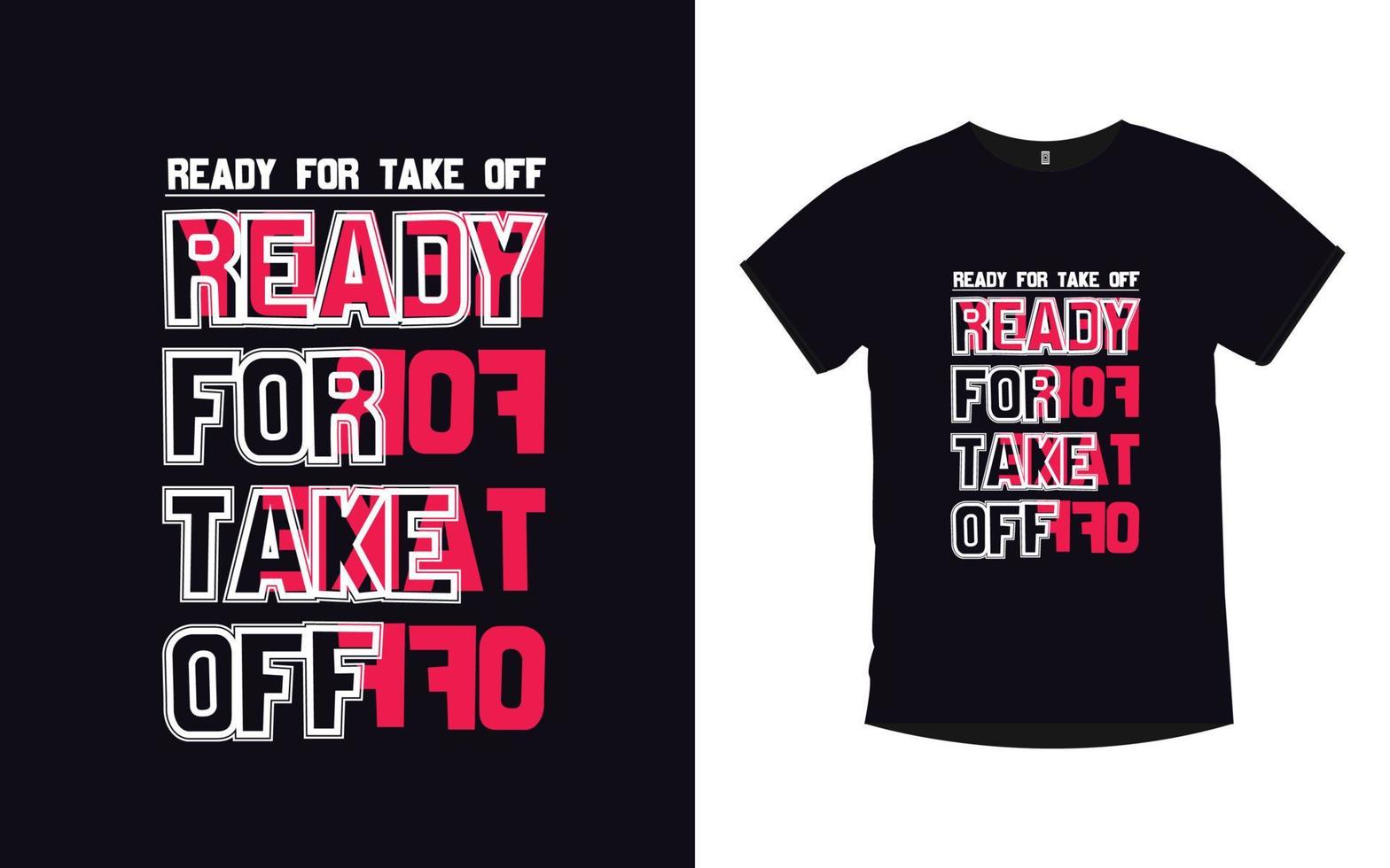 Print template modern typography quotes poster and t shirt vector