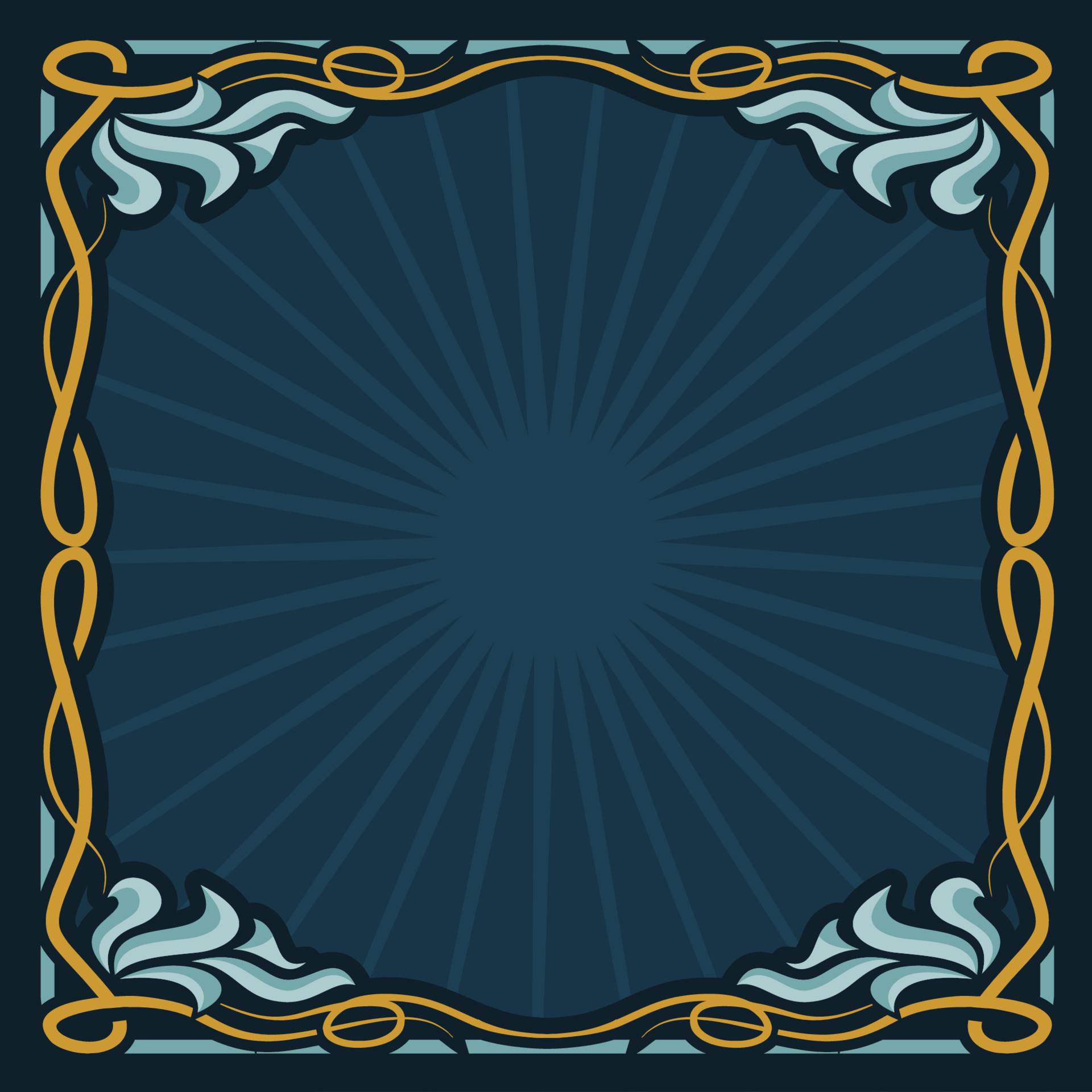 Art Nouveau Frame Background 9321534 Vector Art at Vecteezy