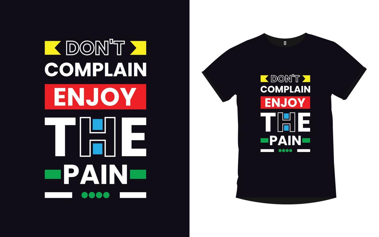 positive quotes typography modern t shirt and mug design vector