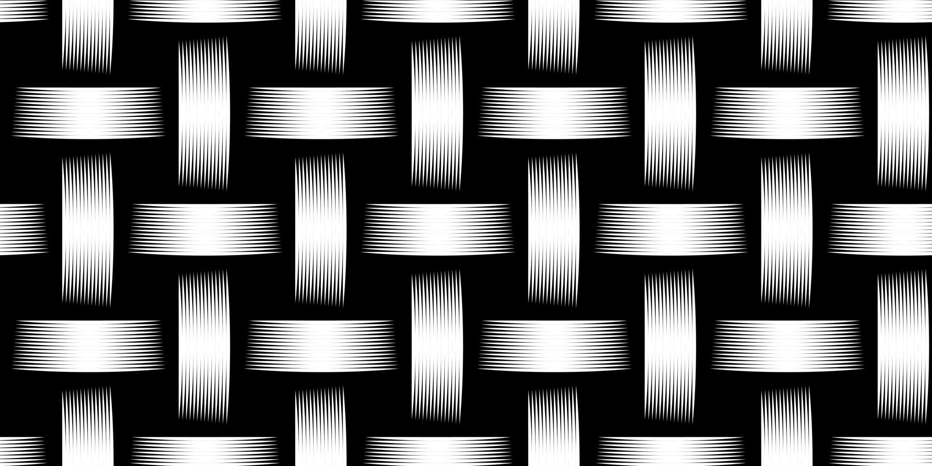 Vector Weaving basket seamless pattern. Decorative wooden textured