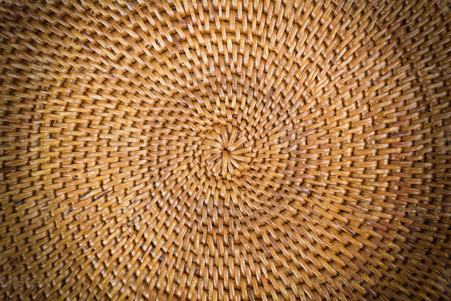 Weave pattern  rattan background photo