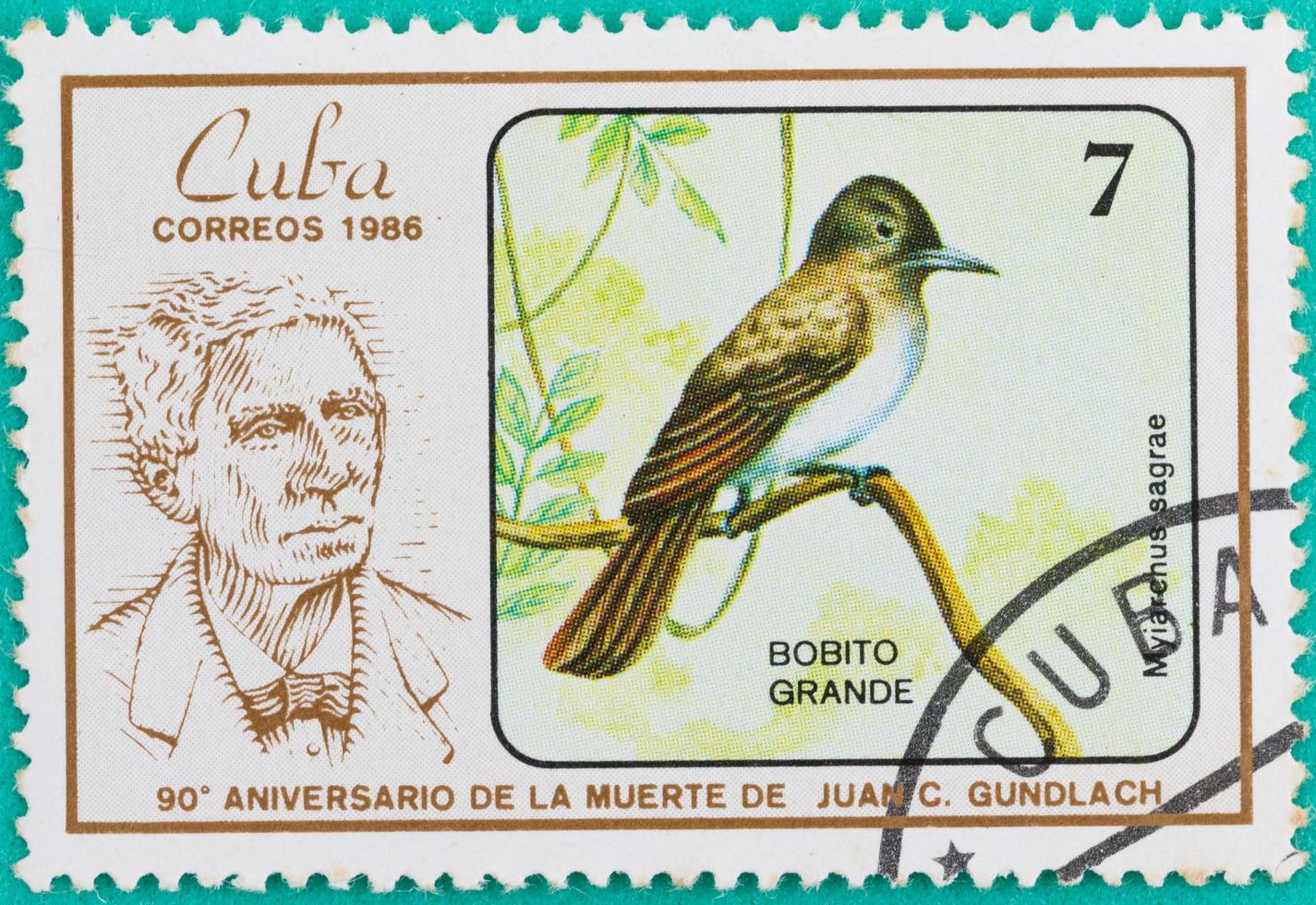 Postage stamps had been printed in Cuba photo