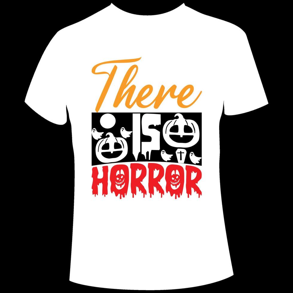Halloween t shirt design vector