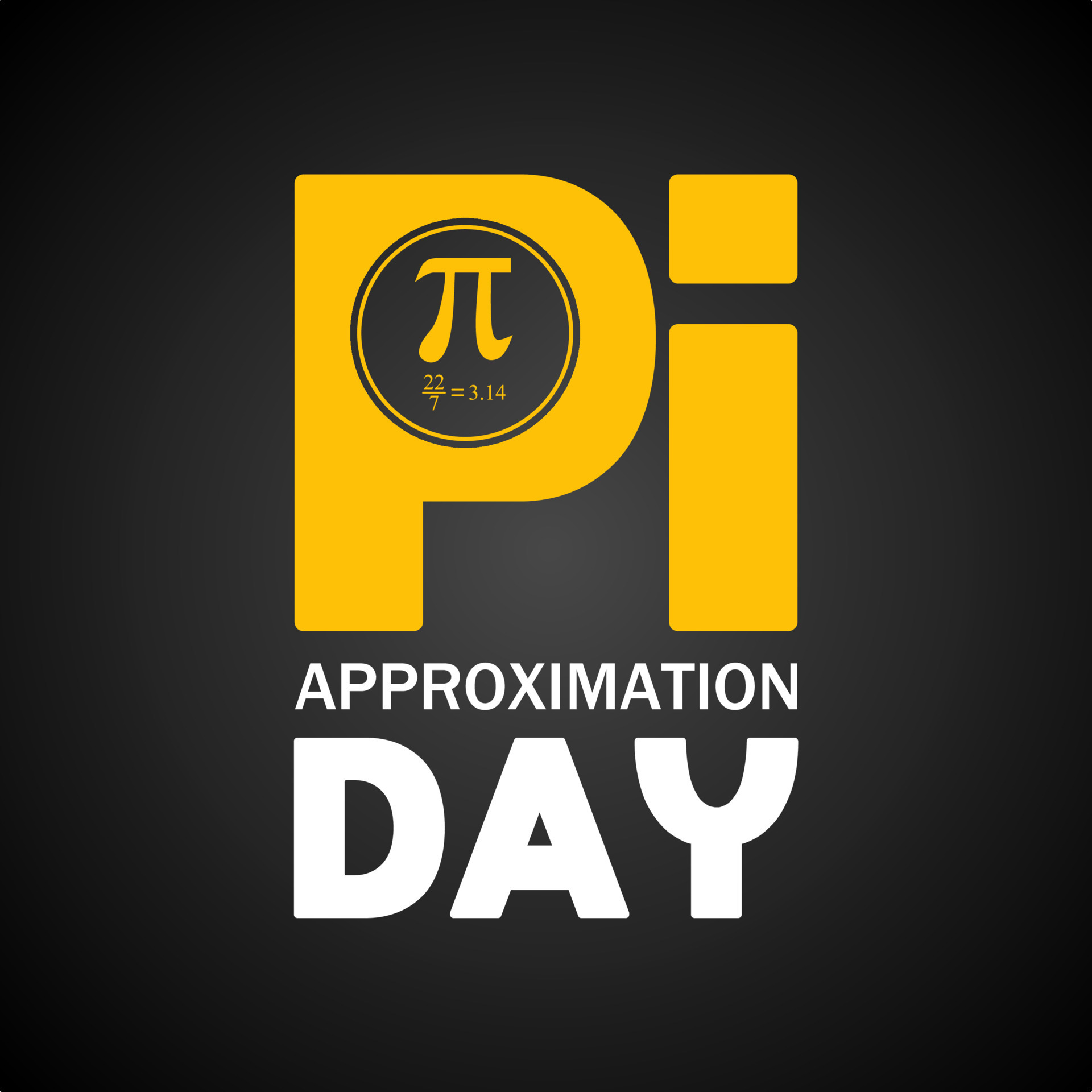 Pi approximation day vector illustration. 9323819 Vector Art at Vecteezy