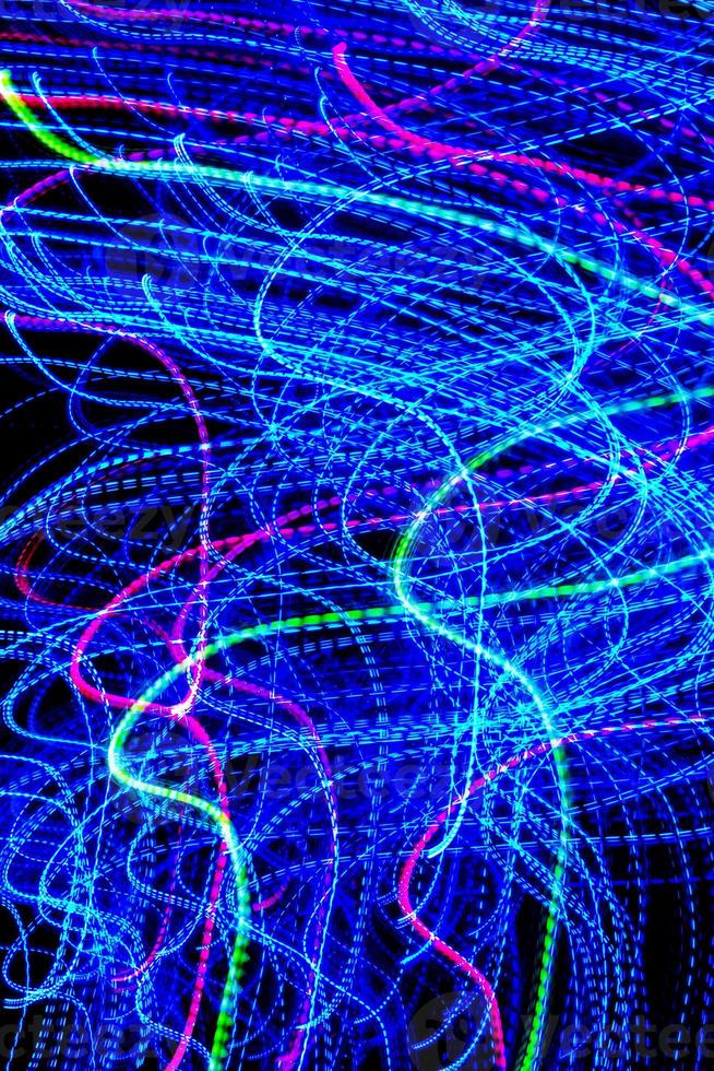 Abstract colorful lighting effect background photo