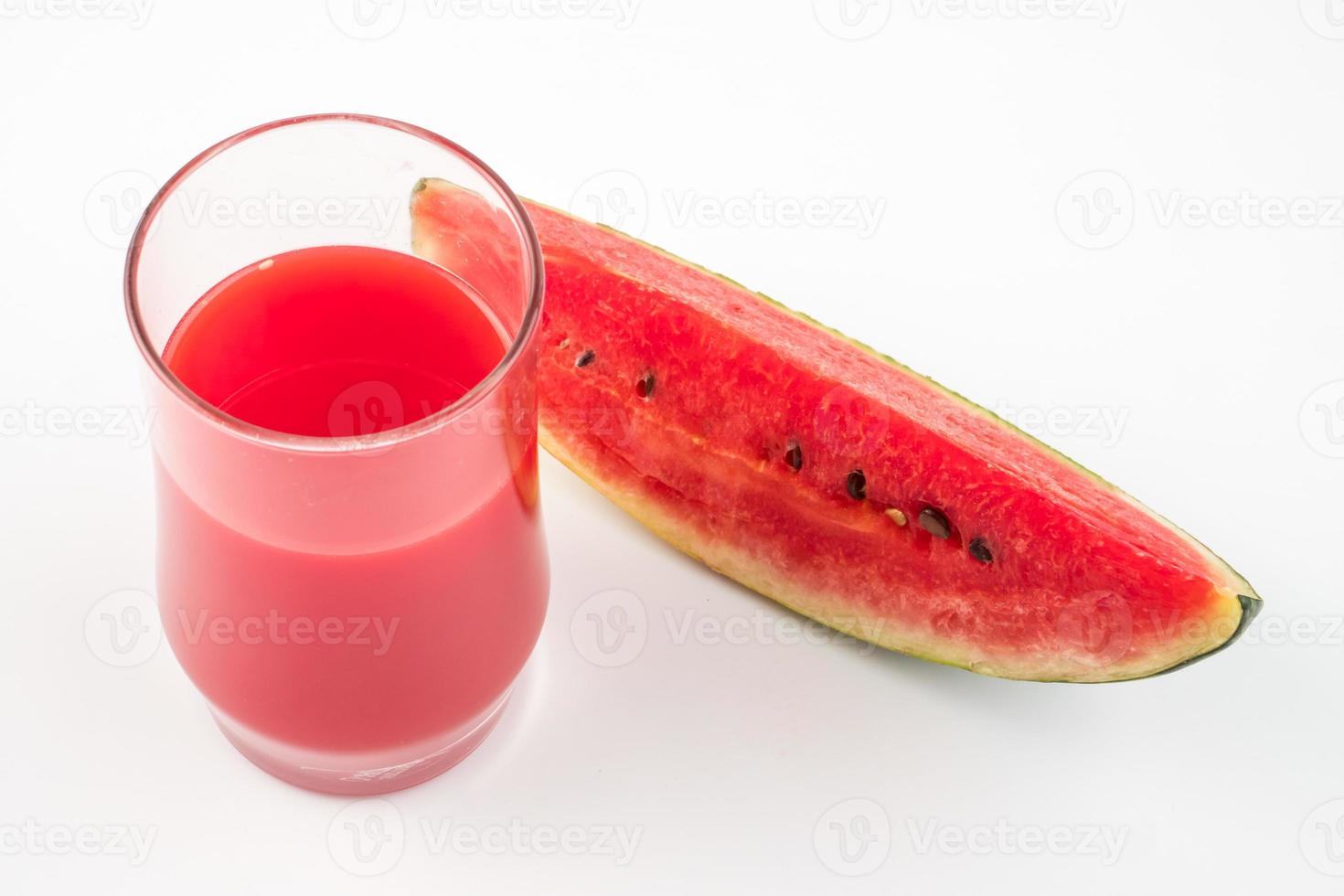 A refreshing summer drink of watermelon juice. photo