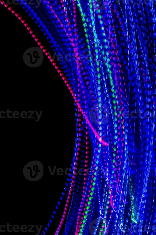 Abstract colorful lighting effect background photo