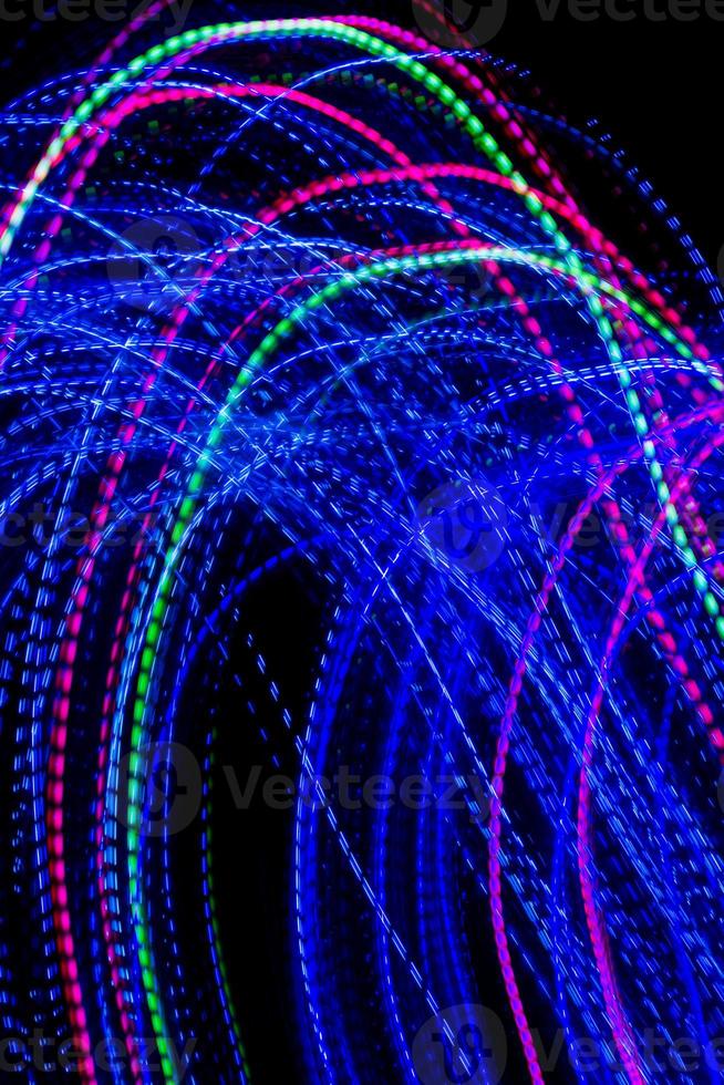 Abstract colorful lighting effect background photo