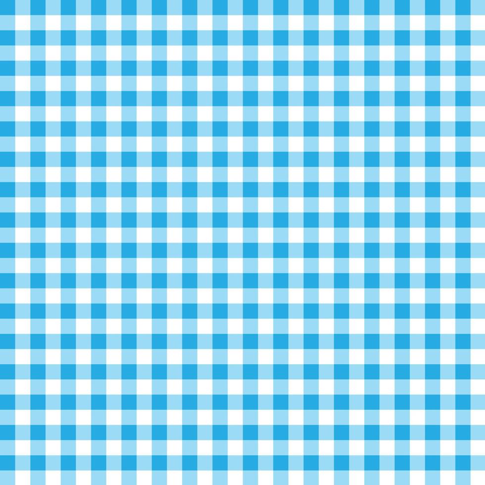 firebrick gingham pattern. textured blue and white plaid background. tablecloth background blue seamless pattern. vector