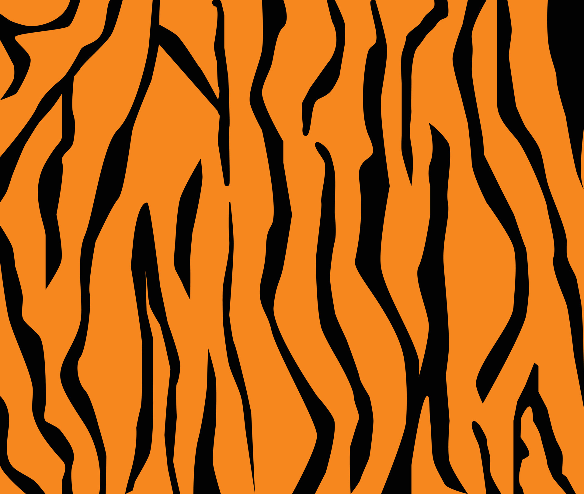 tiger, zebra stripes. striped repeating background texture. abstract