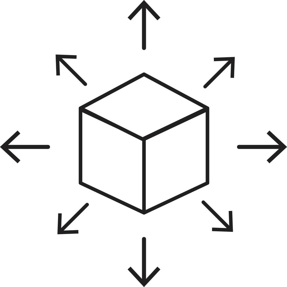 distribution icon on white background. flat style. distribution box icon for your web site design, logo, app, UI. content distribution concept symbol. black distribution sign. vector