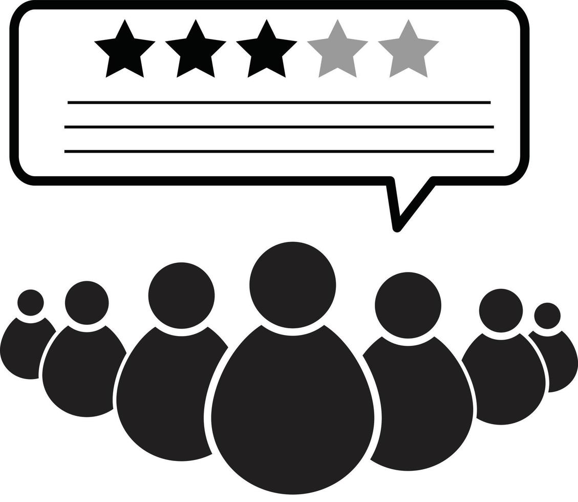 customer rating icon. feedback icon for your web site design, logo, app, UI. customer review sign. vector