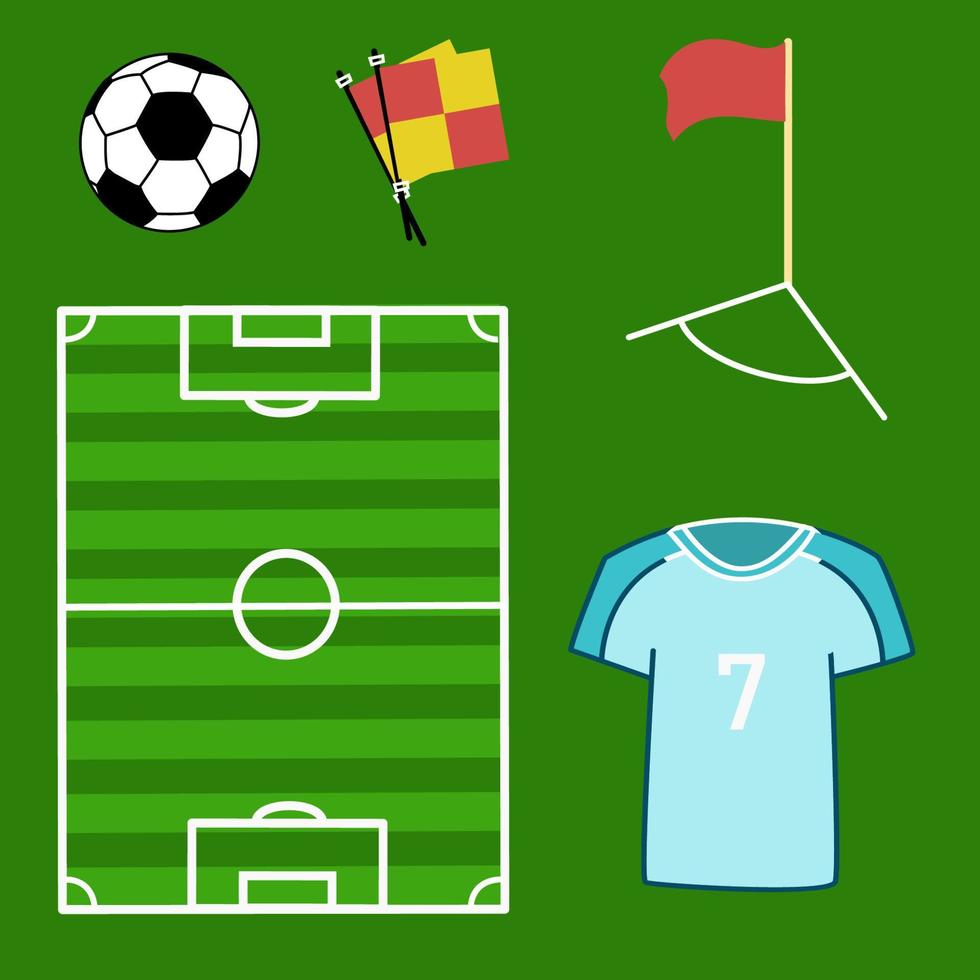 fútbol, gran diseño para cualquier propósito. ilustración del concepto. fondo vectorial gráfico vectorial de ilustración. balón de fútbol. vector