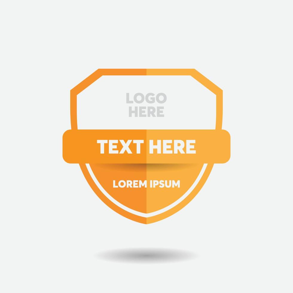 Vector Badge Element. Label element. Badge for product, quality, certificate