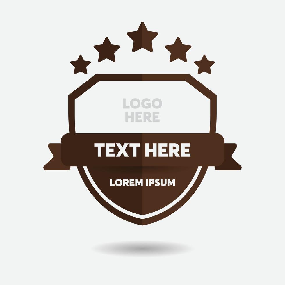 Vintage or Retro Badge Design vector