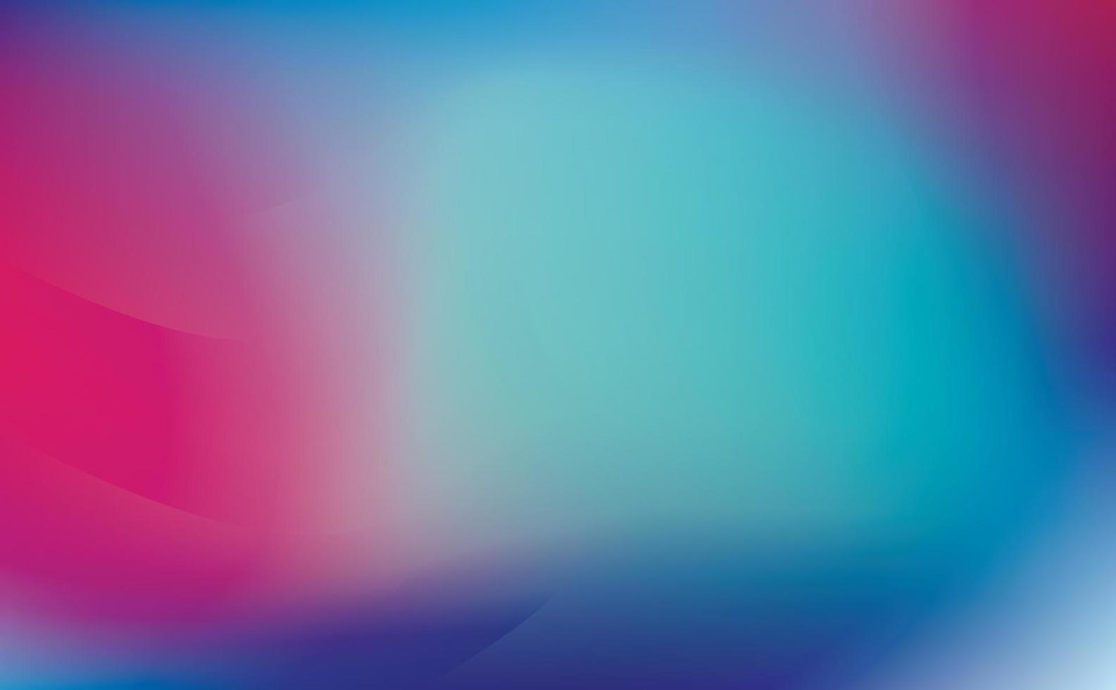 Abstract pink, turquoise, blue purple blurred color pattern, gradient background. copy space. Vector illustration