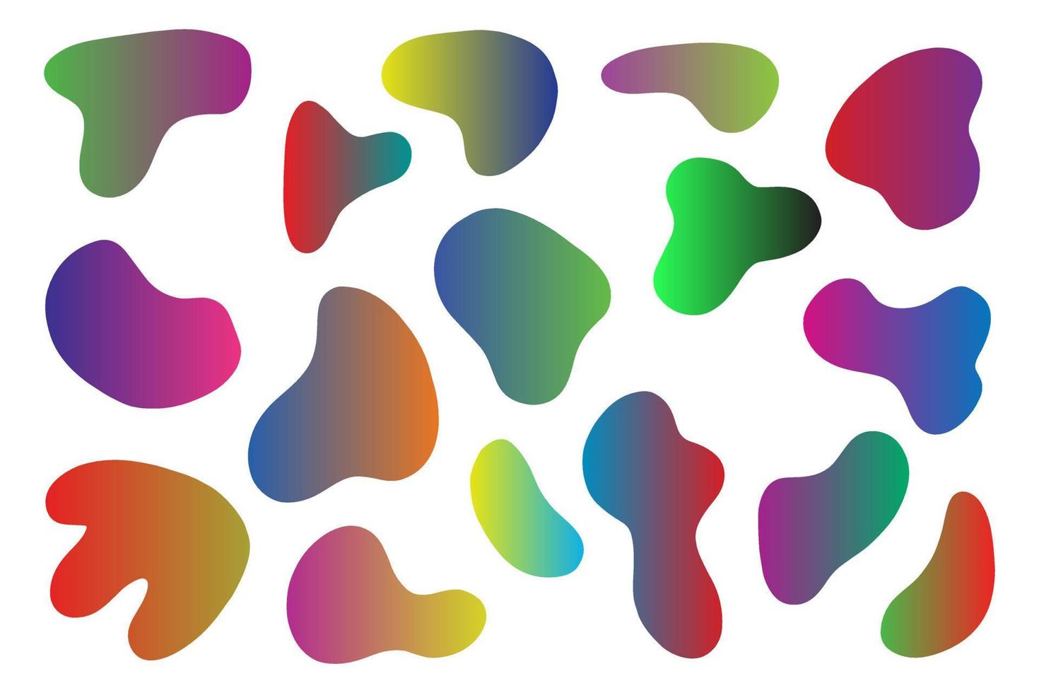 Fluid Color gradient Background vector