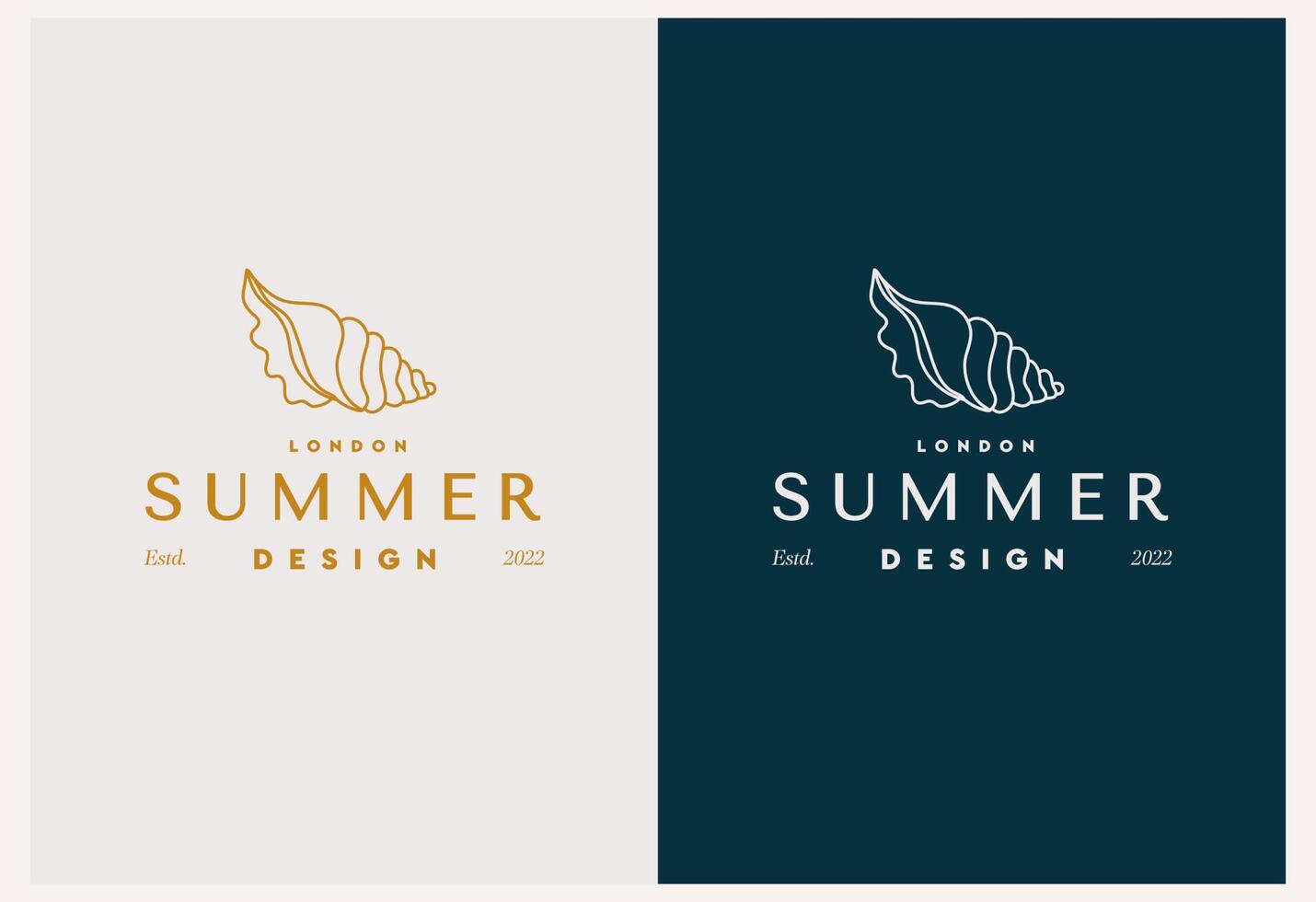 plantillas de diseño de logotipo moderno abstracto vectorial en estilo lineal de moda en colores dorados - conceptos de lujo y joyería para servicios y productos exclusivos, industria de belleza y spa vector