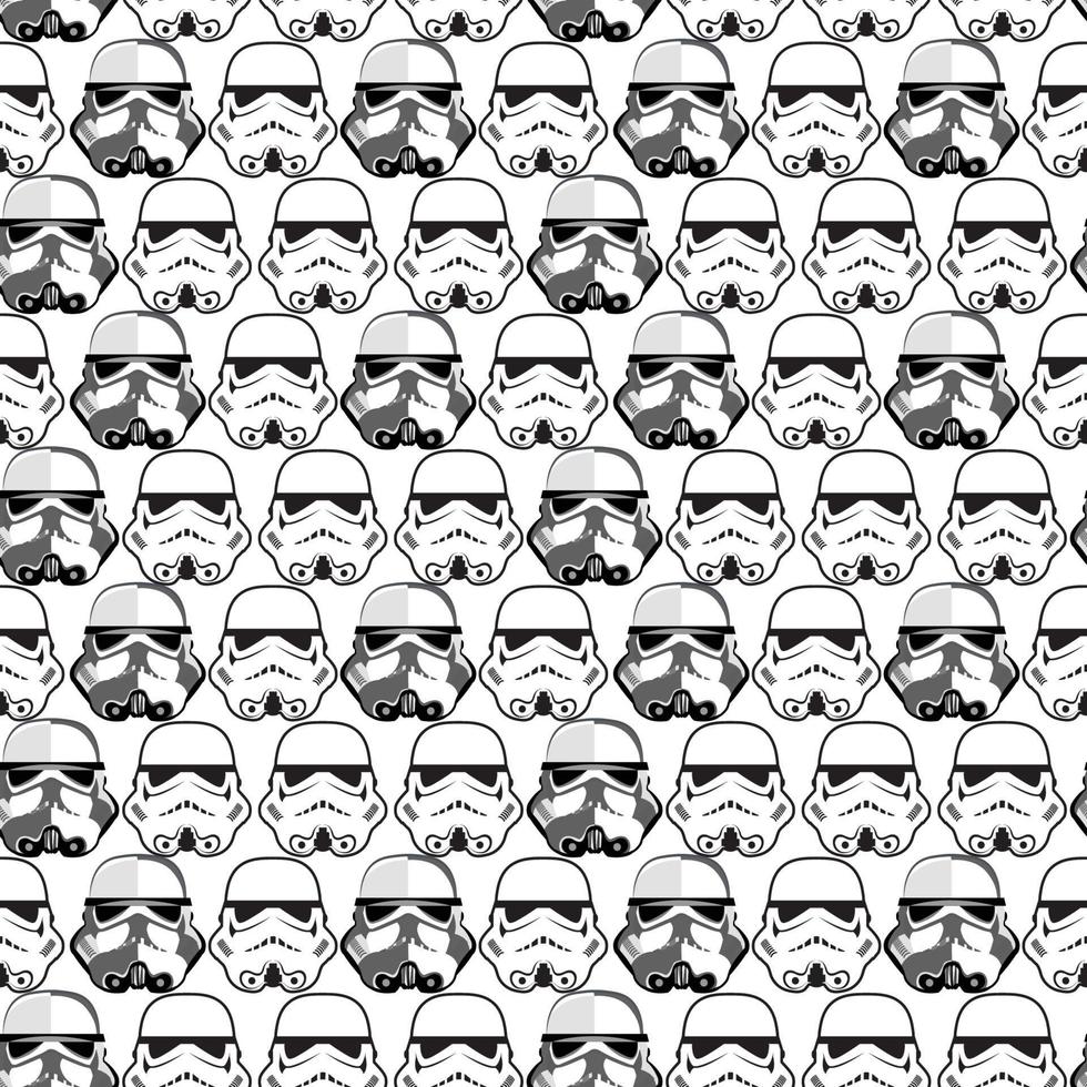 Movie inspired seamless repeat pattern vector