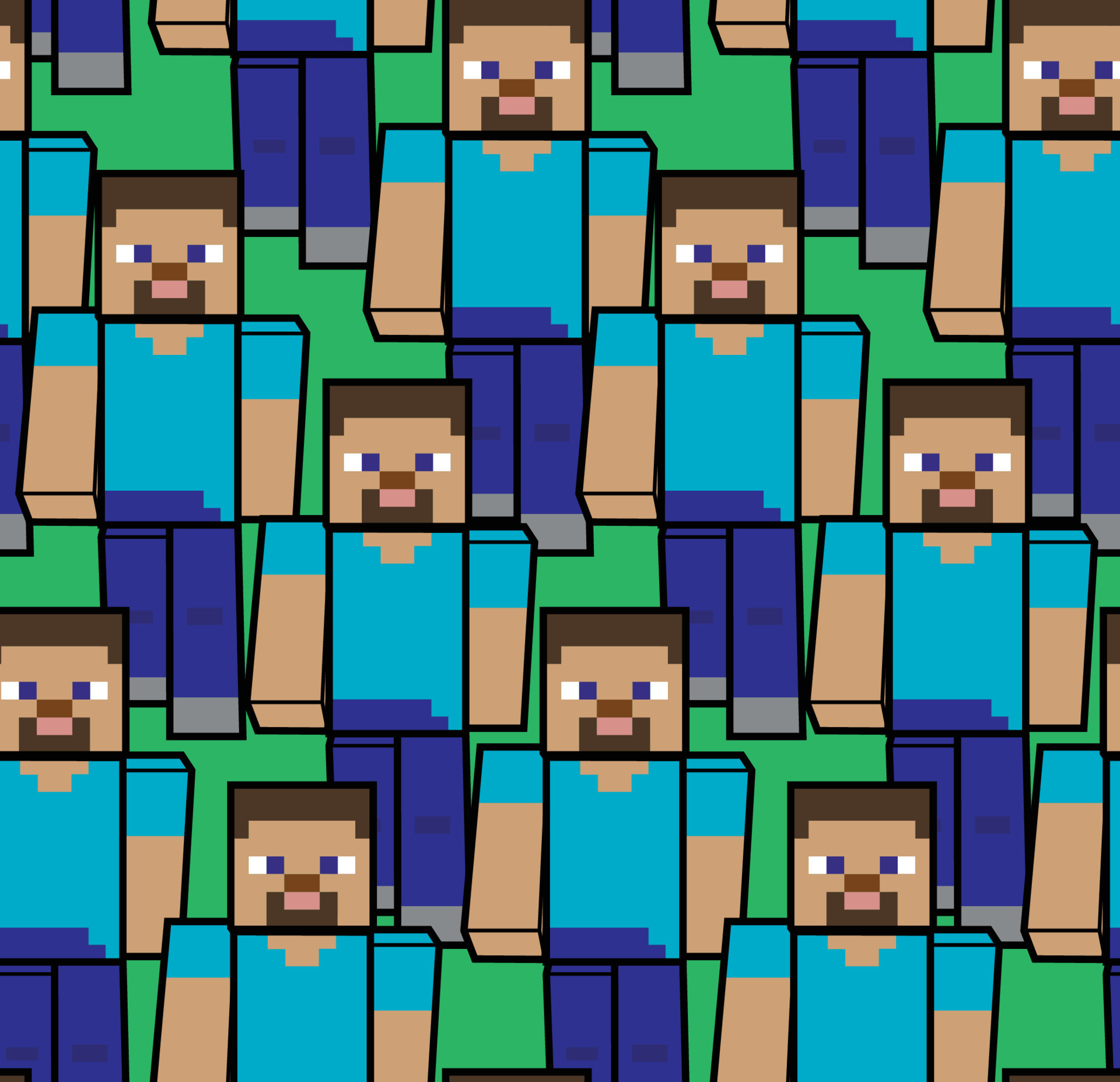 Video game inspired seamless repeat pattern 9330755 Vector Art at Vecteezy