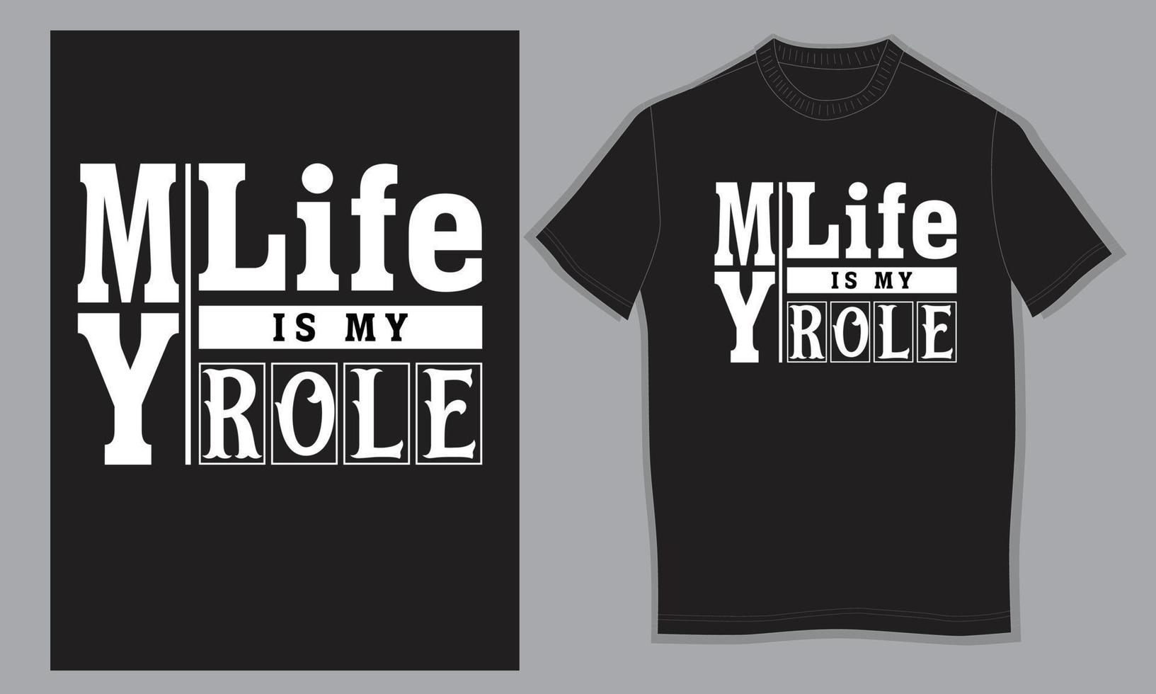 My life is my role vector