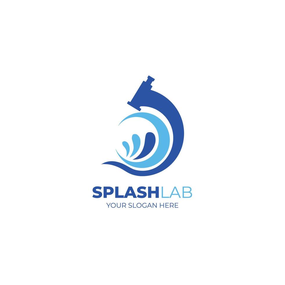 Splash lab logo vector