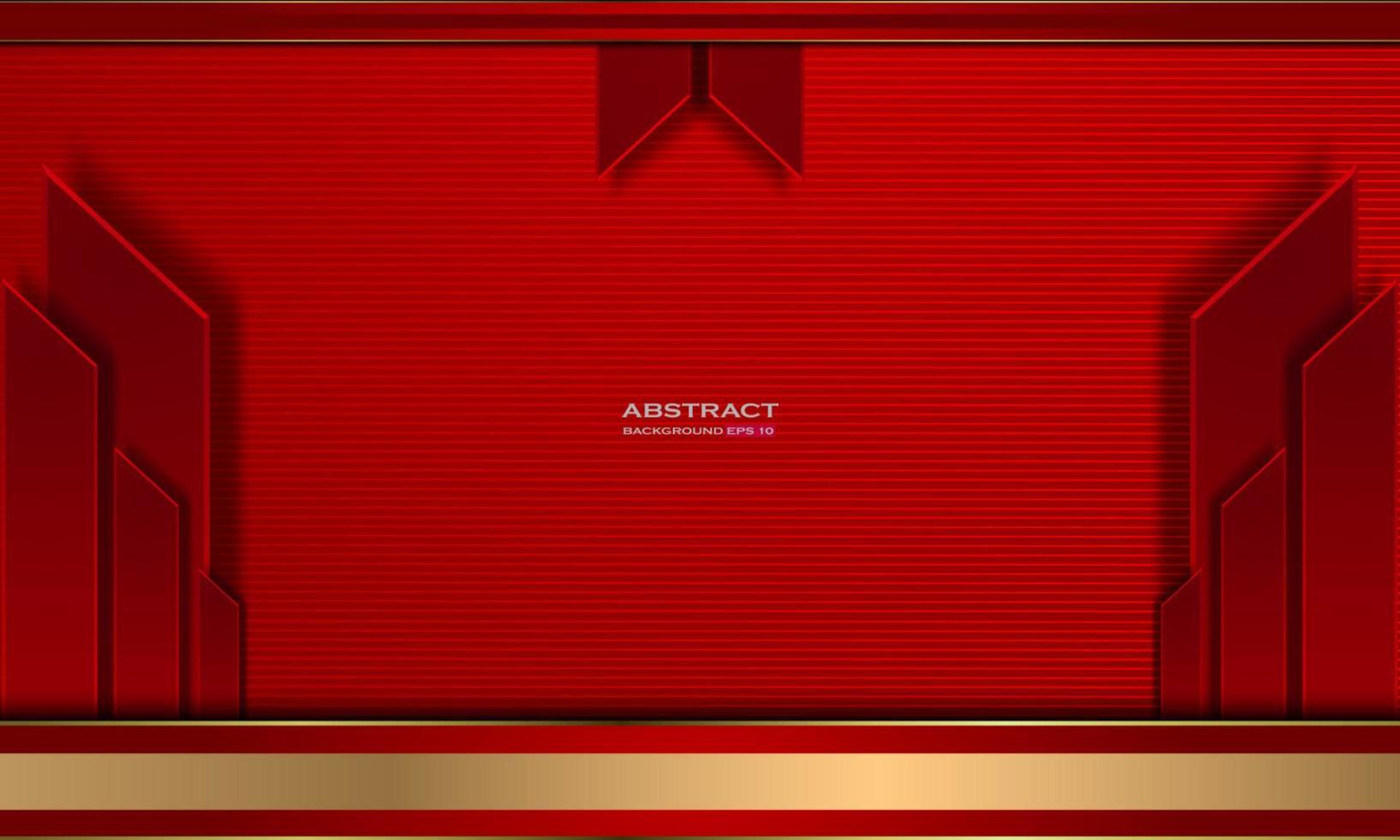 luxury red background vector
