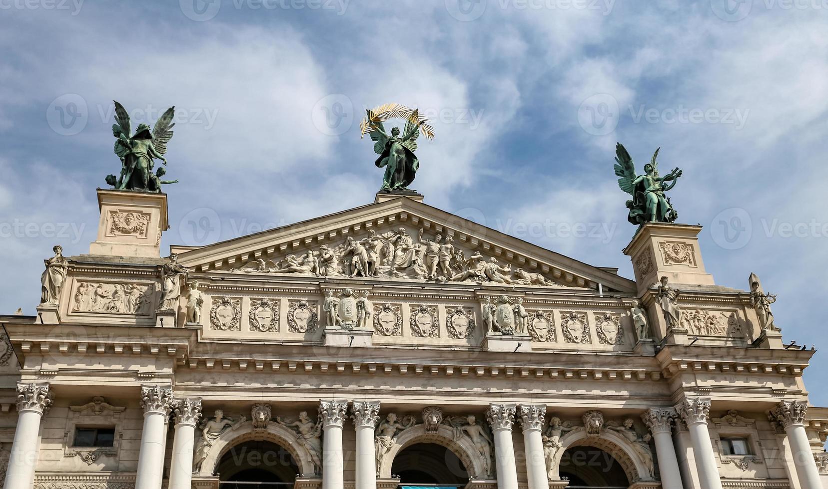 Lviv Opera House in Ukraine photo