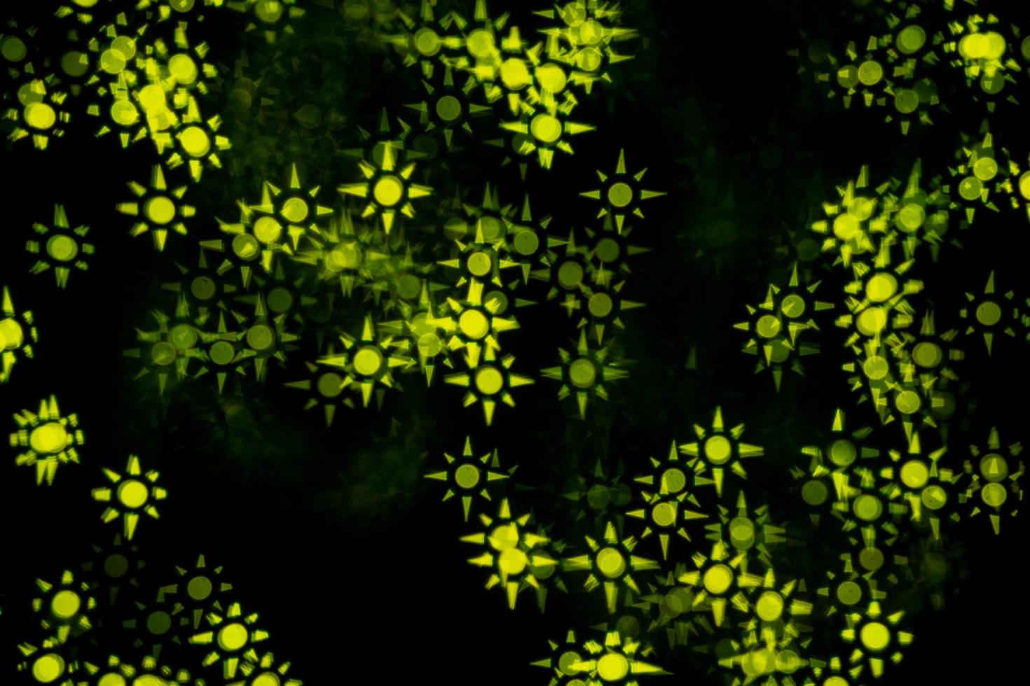 Abstract bokeh light shapes photo