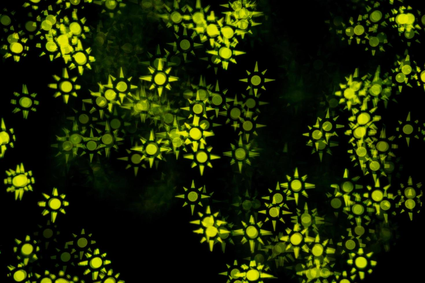 Bokeh abstracto formas de luz foto